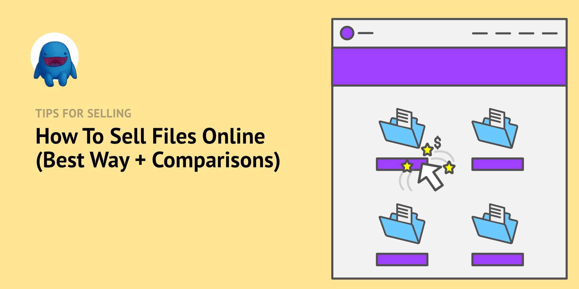 How to Sell Files Online