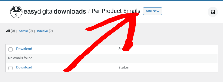 Adding a new per product email for preorders for digital products in WordPress.