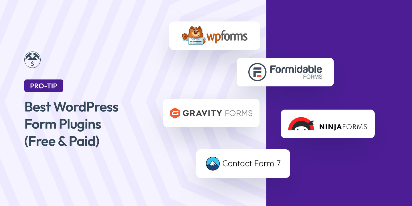 5 Best WordPress Form Plugins (Free & Paid)