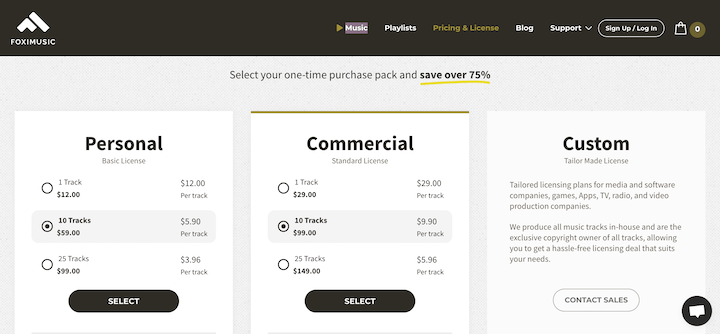 Product bundling pricing model on an e-commerce website.