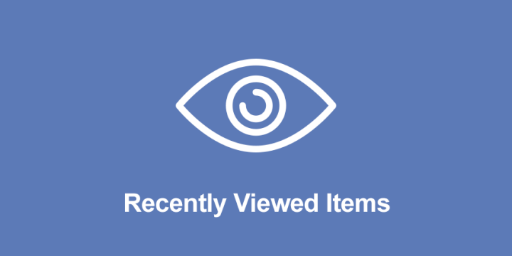 The Recently Viewed Items extension.